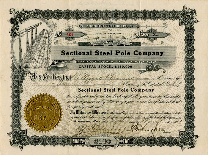 Sectional Steel Pole Co.